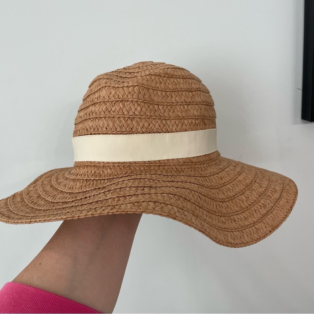 NEW! Madewell Packable Braided Straw Hat NWT Travel Vacation - Picture 3 of 7